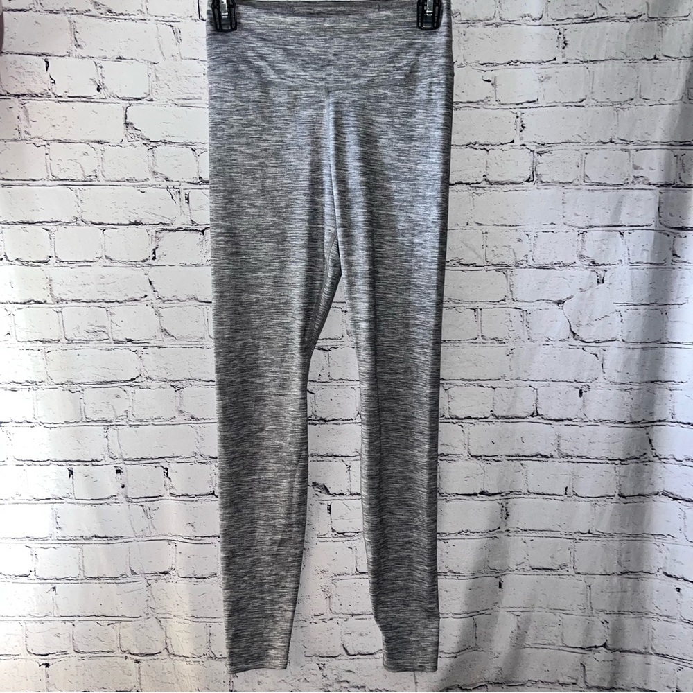 Nike Dri Fit 7/8 Length Heather Grey Leggings Size Small